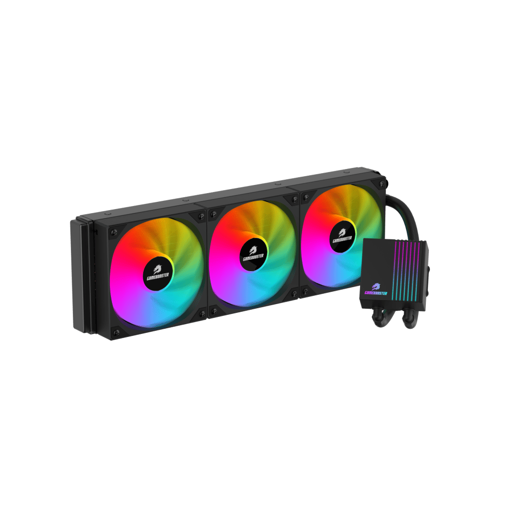 GameBooster PRIME, P360B, 360mm, Rainbow, 3 Fanlı, (LGA1700/AM4/AM5) Uyumlu, CPU Sıvı Soğutma (Siyah)