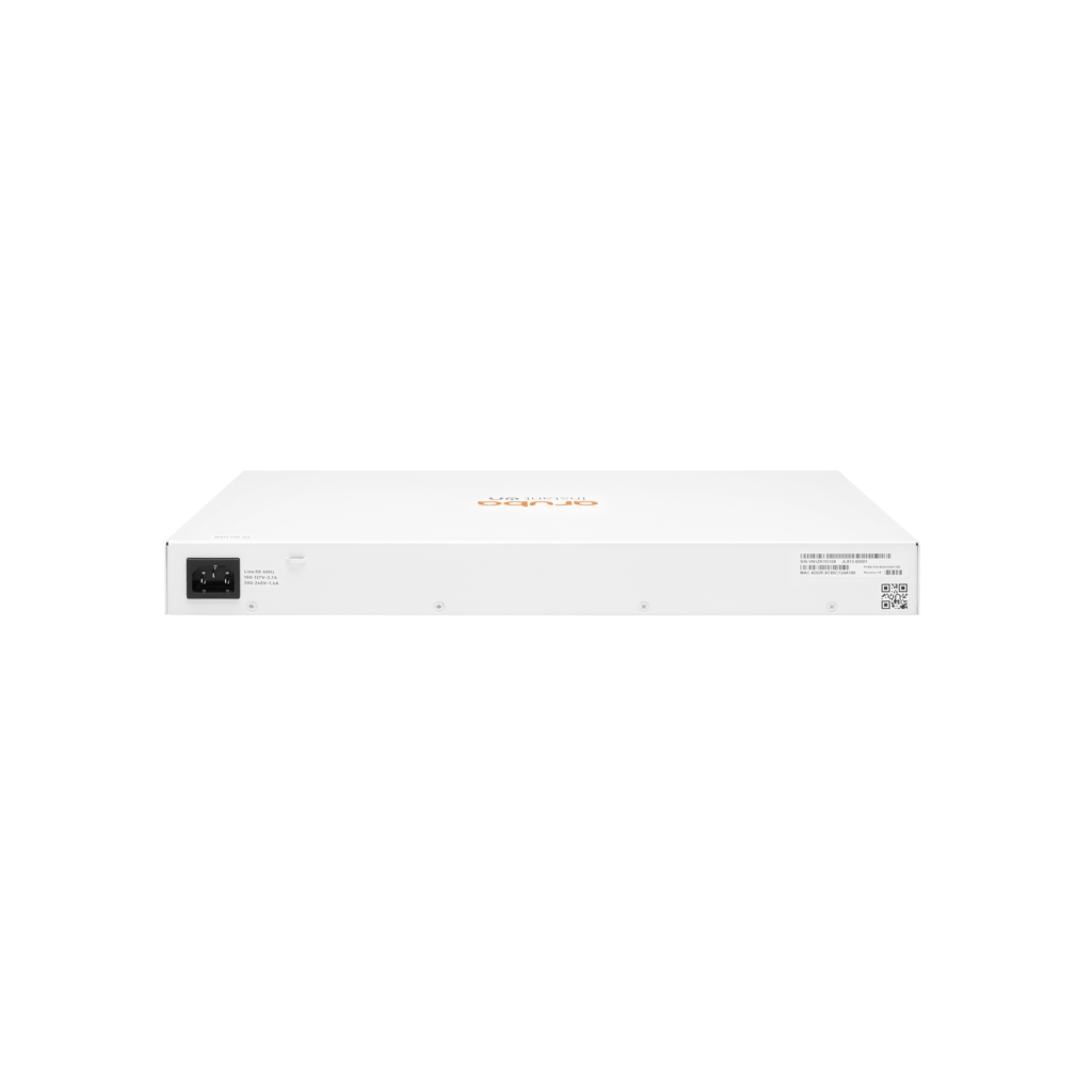 HP Aruba Instant On JL813A 1830-24G, 24Port,  GigaBit, 12 Port PoE, 195W, 2 Port Gigabit SFP, Yönetilebilir, Rack Mount Switch