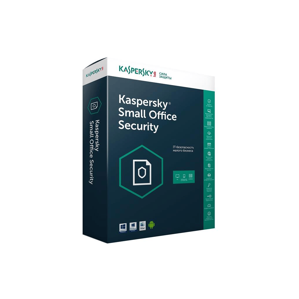 Kaspersky SMALL OFFICE Security 2 Server +20 User,  1 YIL, Kutulu Ürün