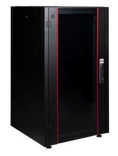 LANDE LN-PRB-16U6060-BL-A 16U 60x60 Dikili Tip Siyah Kabinet
