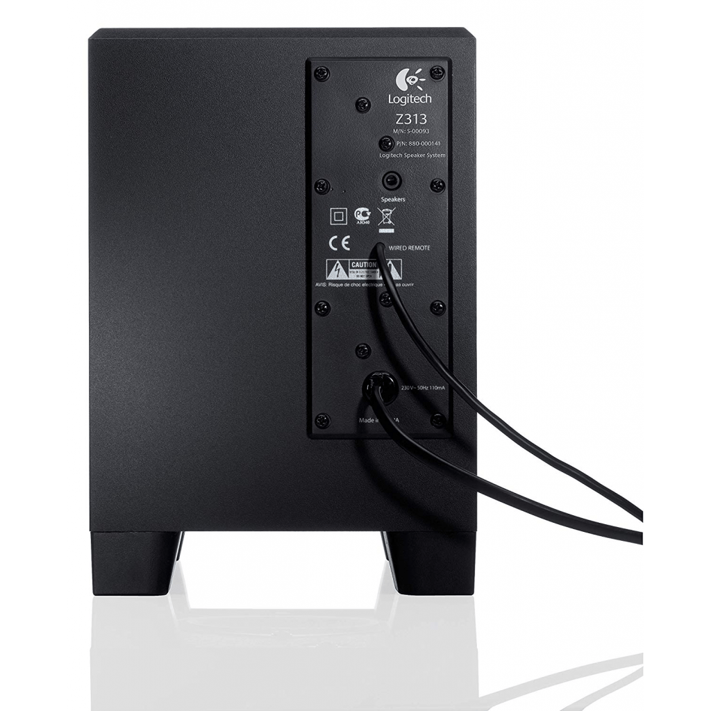 LOGITECH 980-000413, Z313, 25W, 2+1, Subwooferlı, Ses Sistemi (Siyah)