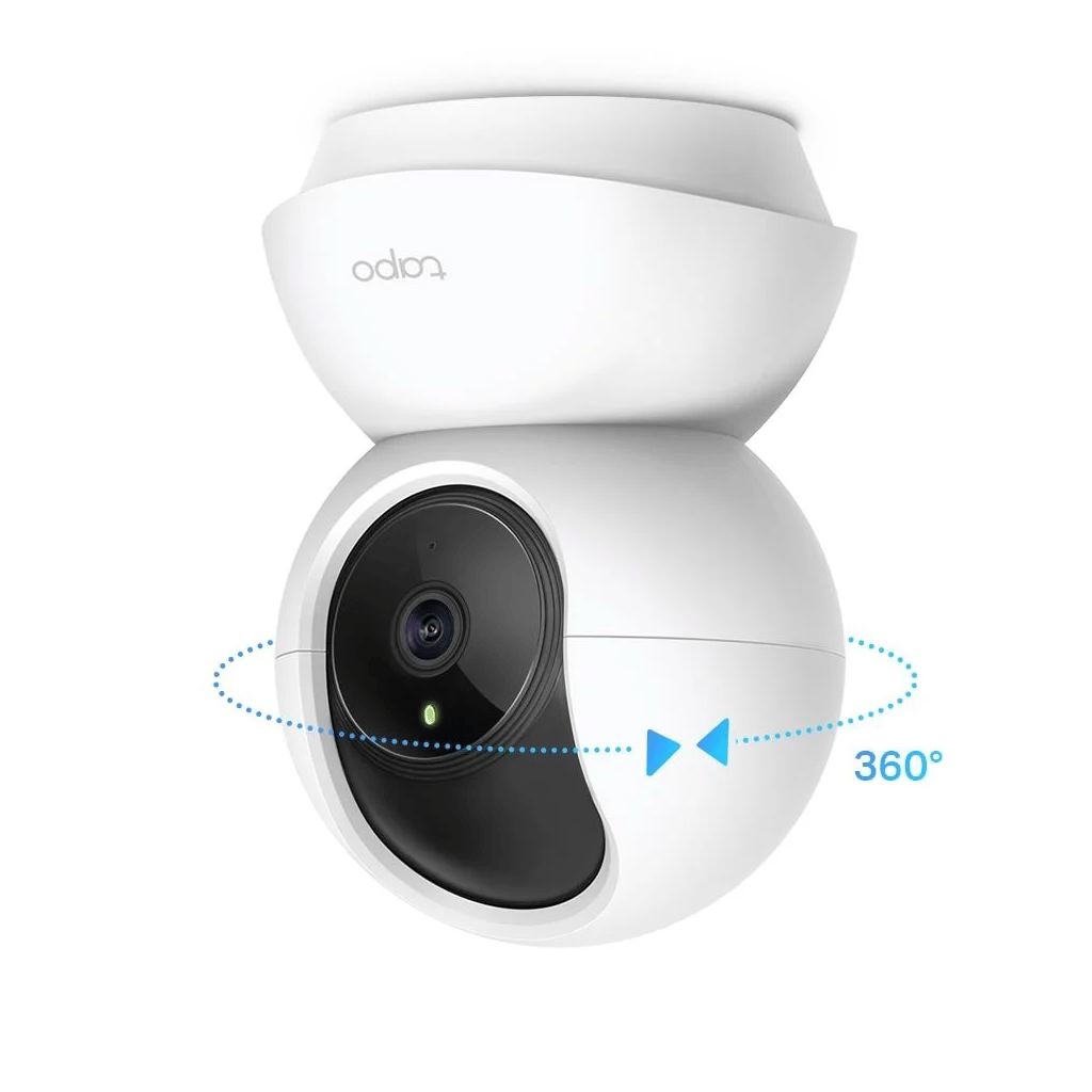 TP-LINK Tapo C210, 3,0Mpix, İç ve Dış Mekan, WiFi,  9Mt. Gece Görüşü, 360 Dönüş, Dikey ve Yatay Hareket, İki Yönlü Ses Güvenlik Kamerası