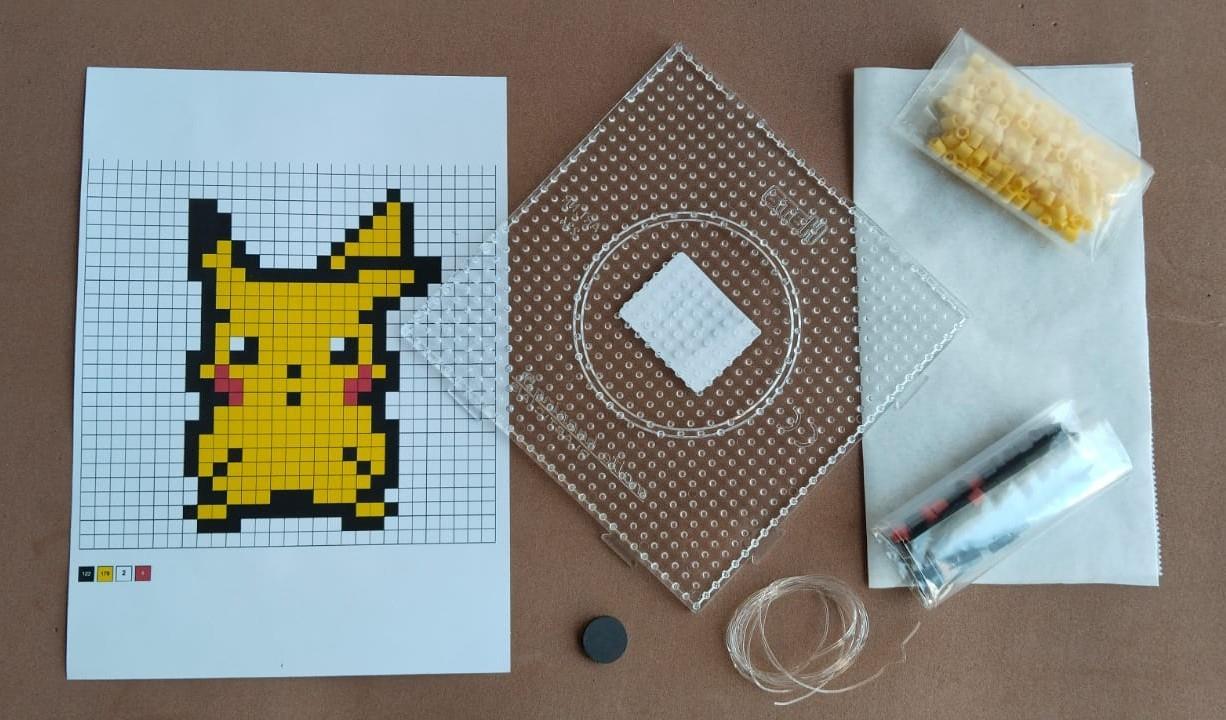Dodo nun hama boncuk seti PİKACHU             