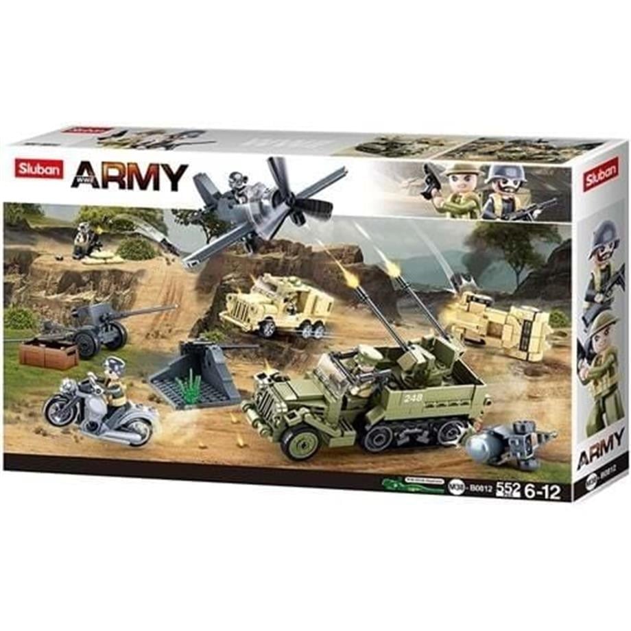 Lego 552 Parça Sluban Büyük Savaş Seti            