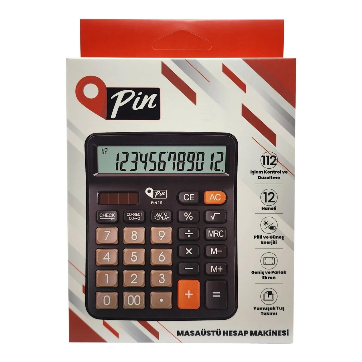 Pin Hesap Makinesi PİN.111 12 Hane