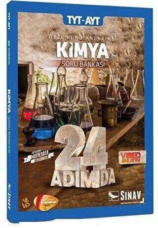 Sınav Tyt Ayt Kimya 24 Adımda Konu Anlatımlı Soru Bankası 2019