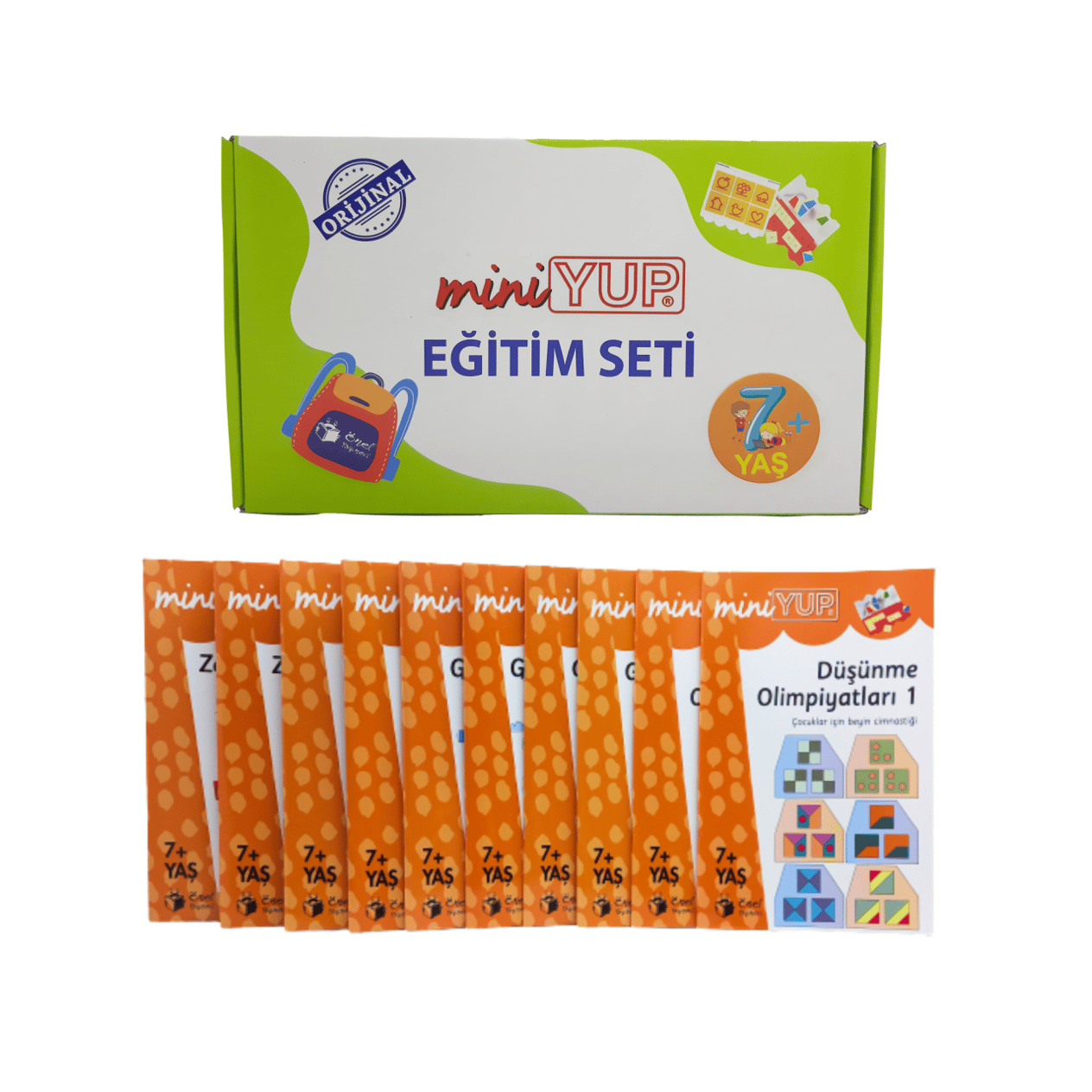 YENİ mini yup 7+seti Sadece 10 kitap Panelsiz