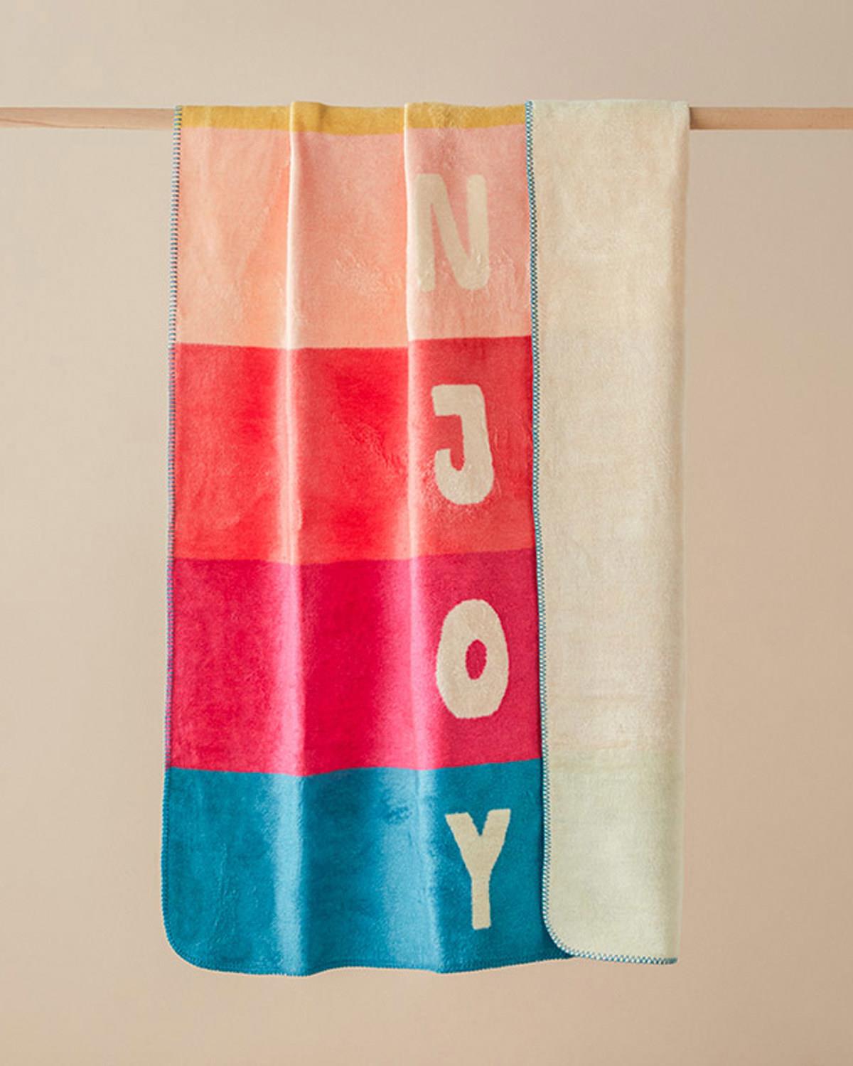 Enjoy Acrylic Tv Blanket 130x170 cm Pink