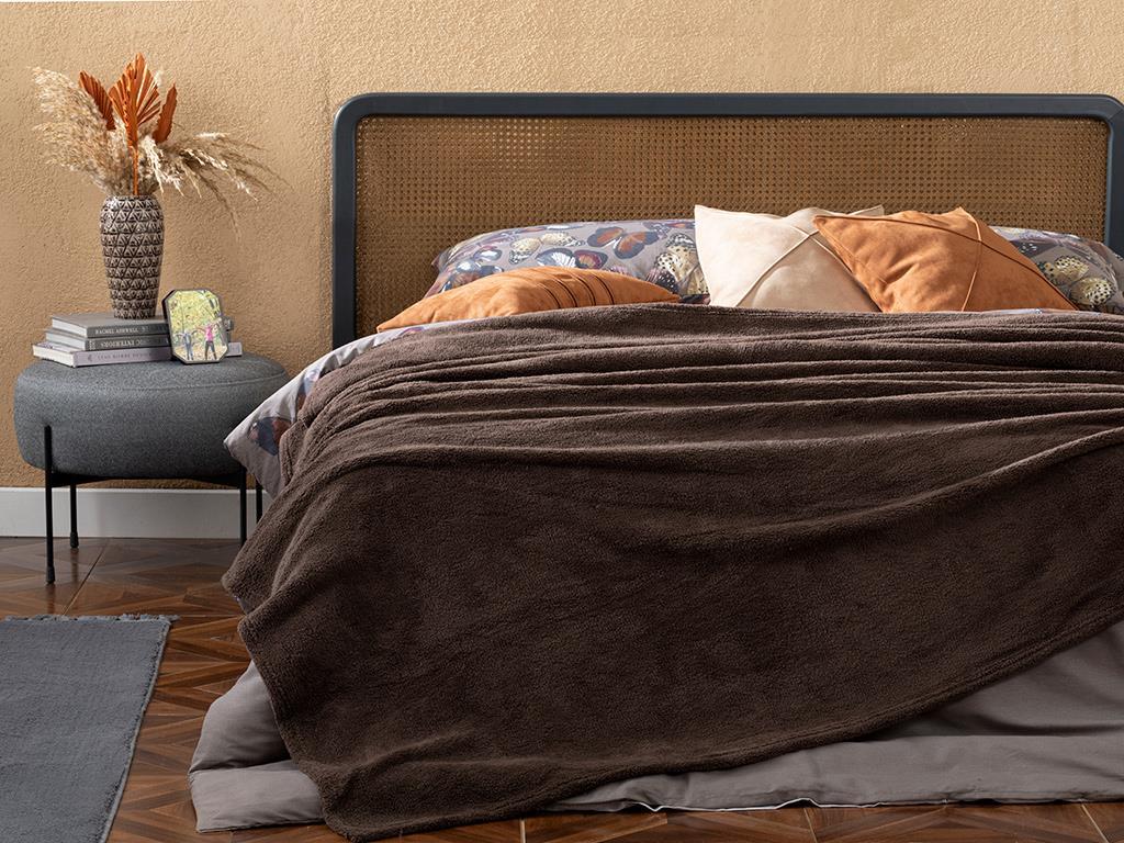 Softy Wellsoft For One Person Blanket 150x200 cm Chocolate