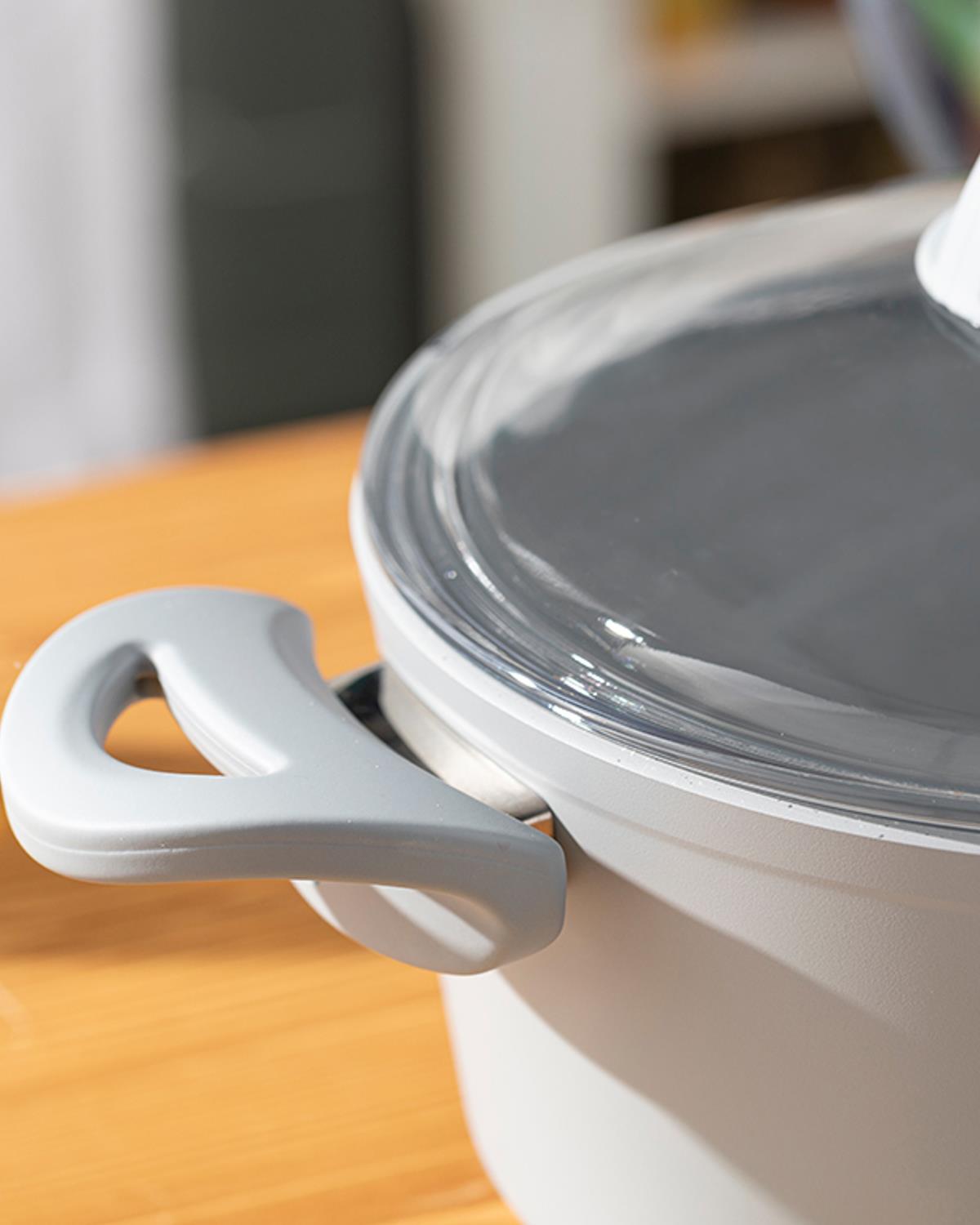 Ava ТЕНДЖЕРА Дълбока Гранит 24 cm Gray