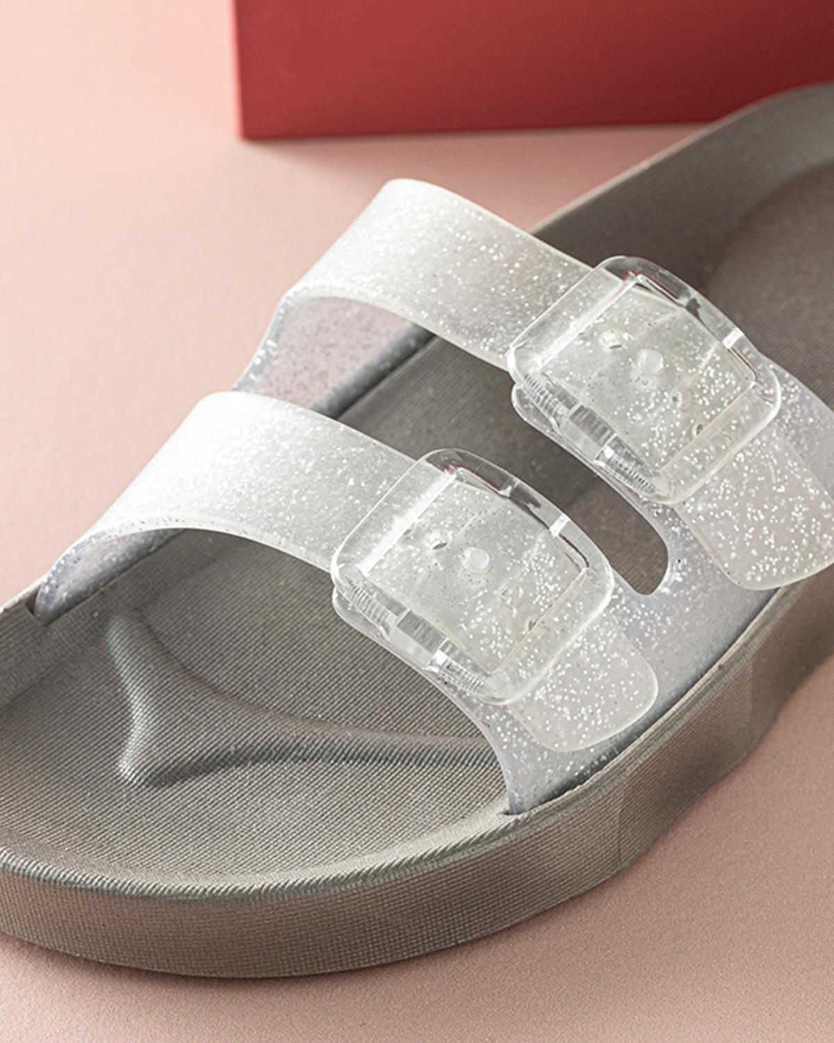 Bright Slippers Sandals 37 Gray