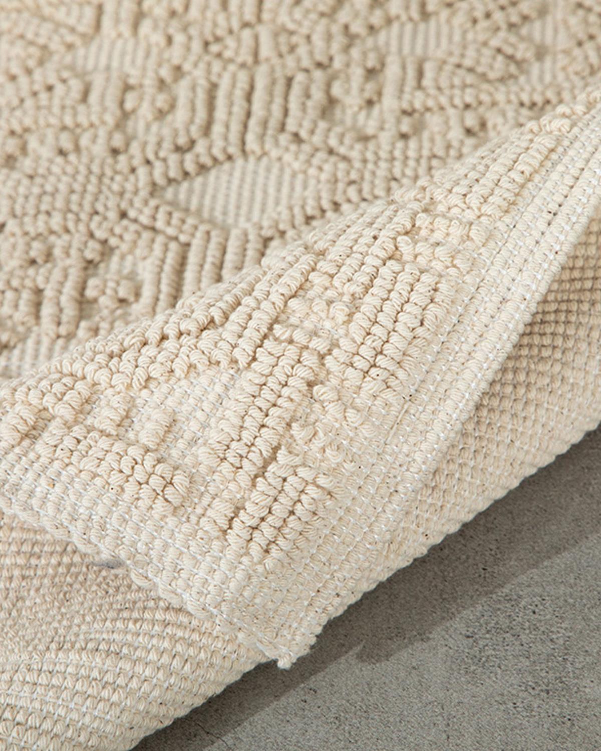Chester Cottony Rug 50x80 cm Cream