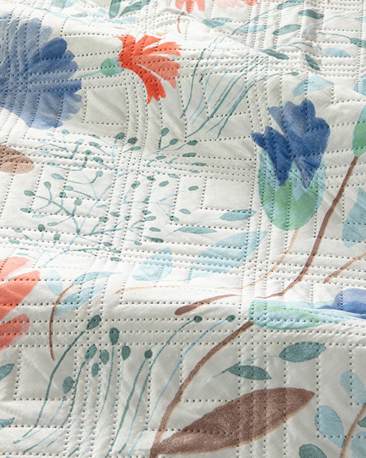 Clove Posy Многофункционално Покривало Кралски размер 240x220 см Селадон