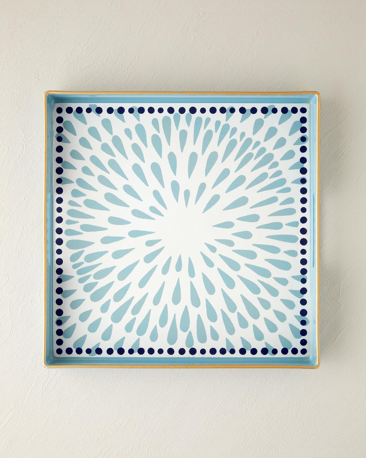 PP Tray 35x35 cm Blue