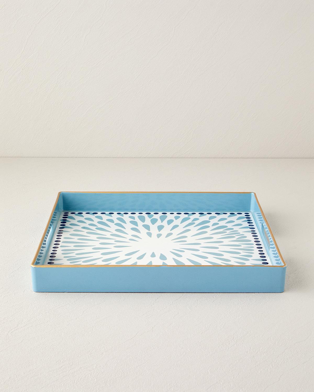 PP Tray 35x35 cm Blue
