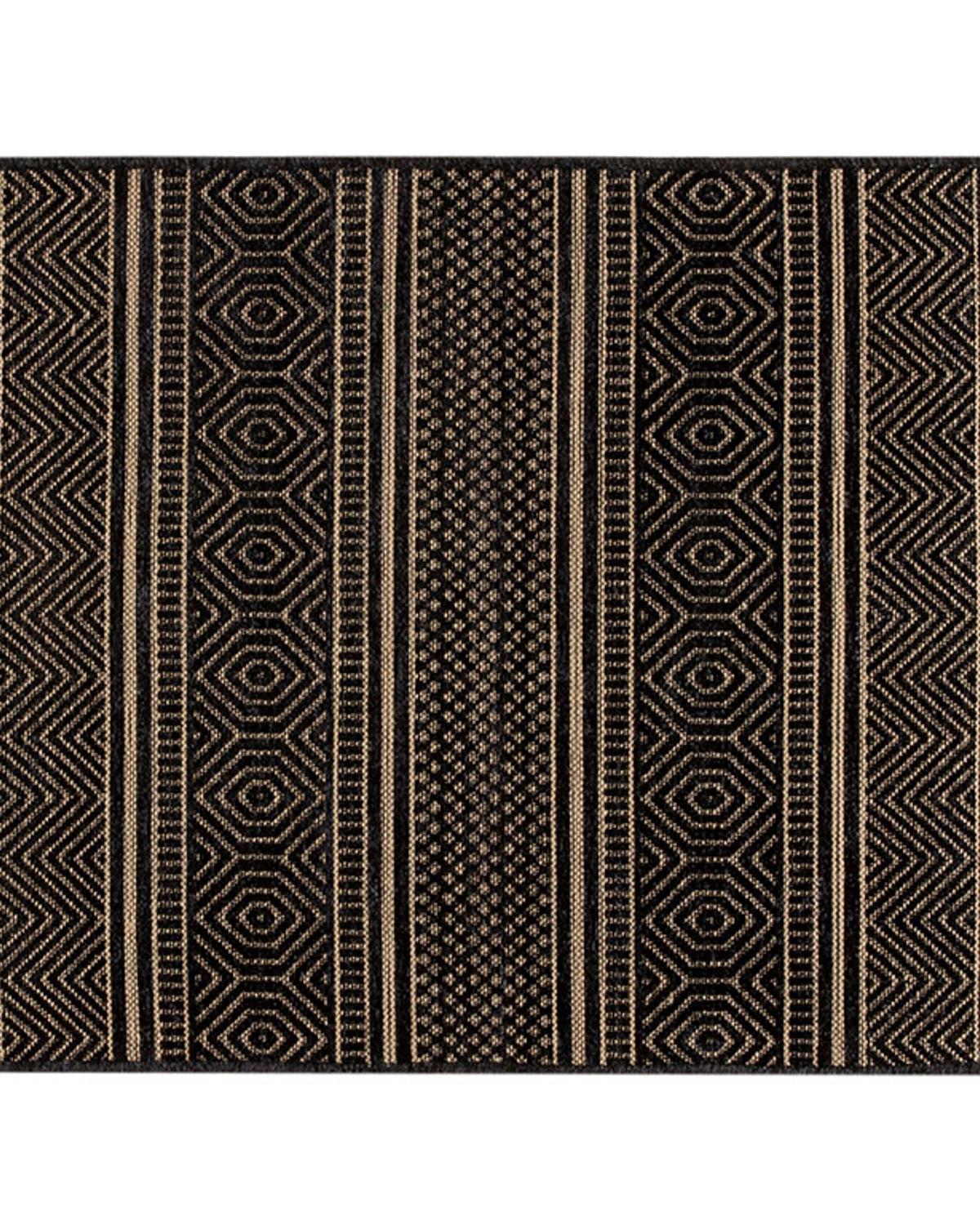 Costa Килим Шенил, Черно, 160 X 230 Cm