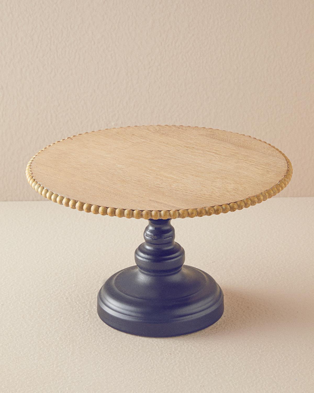 Crown Wooden Decorative Plate Natural