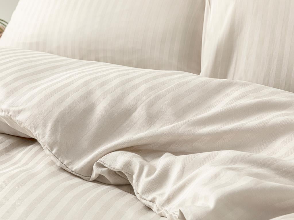 Crystal СПАЛНО БЕЛЬО КОМПЛЕ super king size Копринен Twill 260x220 cm Stone Color