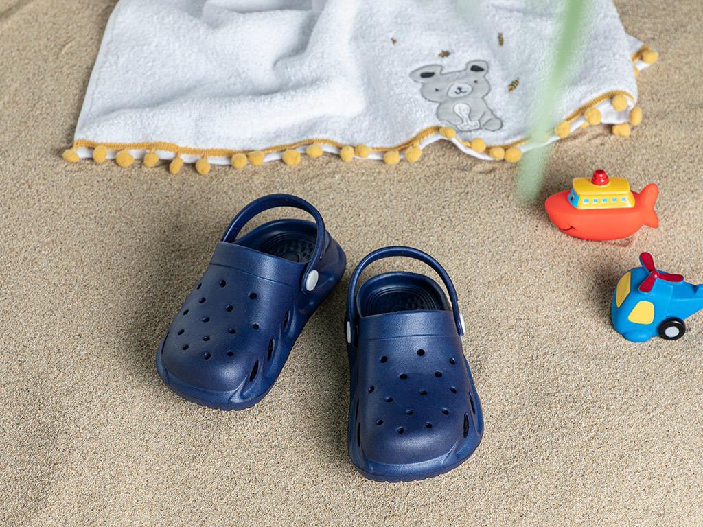 Dolphin Kids Slippers 28-29 Navy Blue