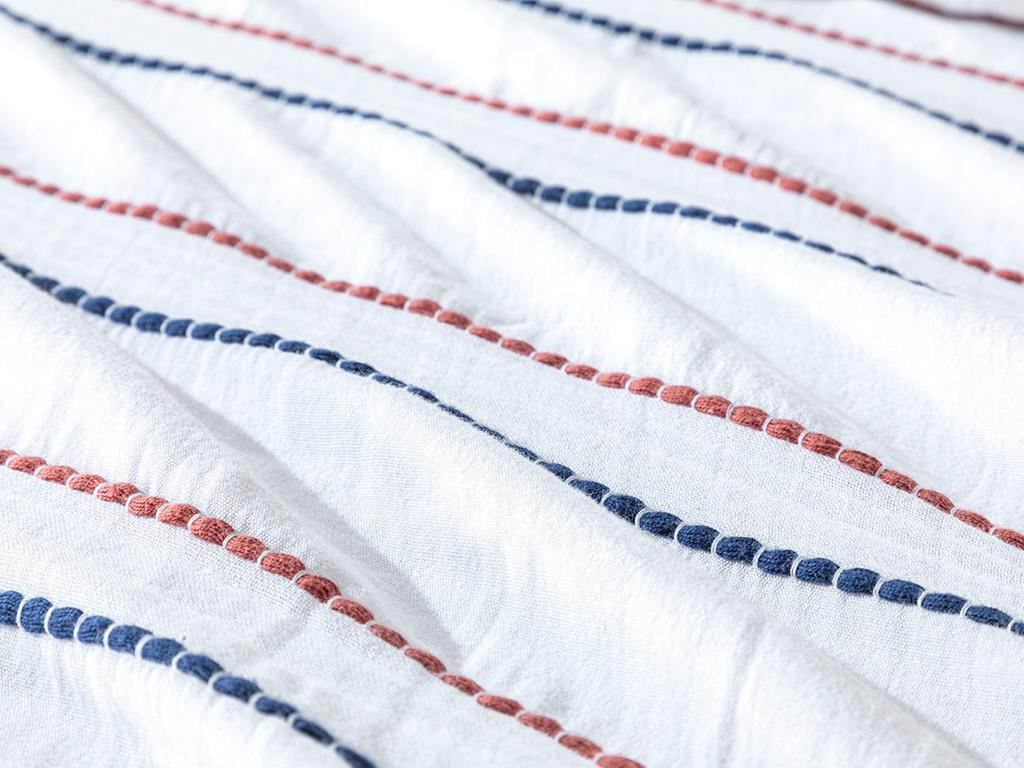 Essence Muslin King Size Bed Cover 260x280 cm White