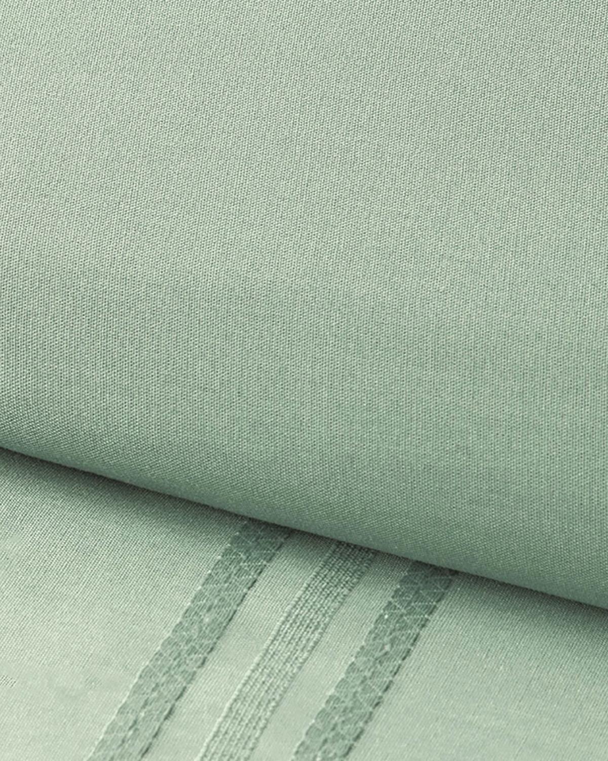Fancy Premium Soft Cotton For One Person Duvet Cover Set 160x220 cm Seledon,