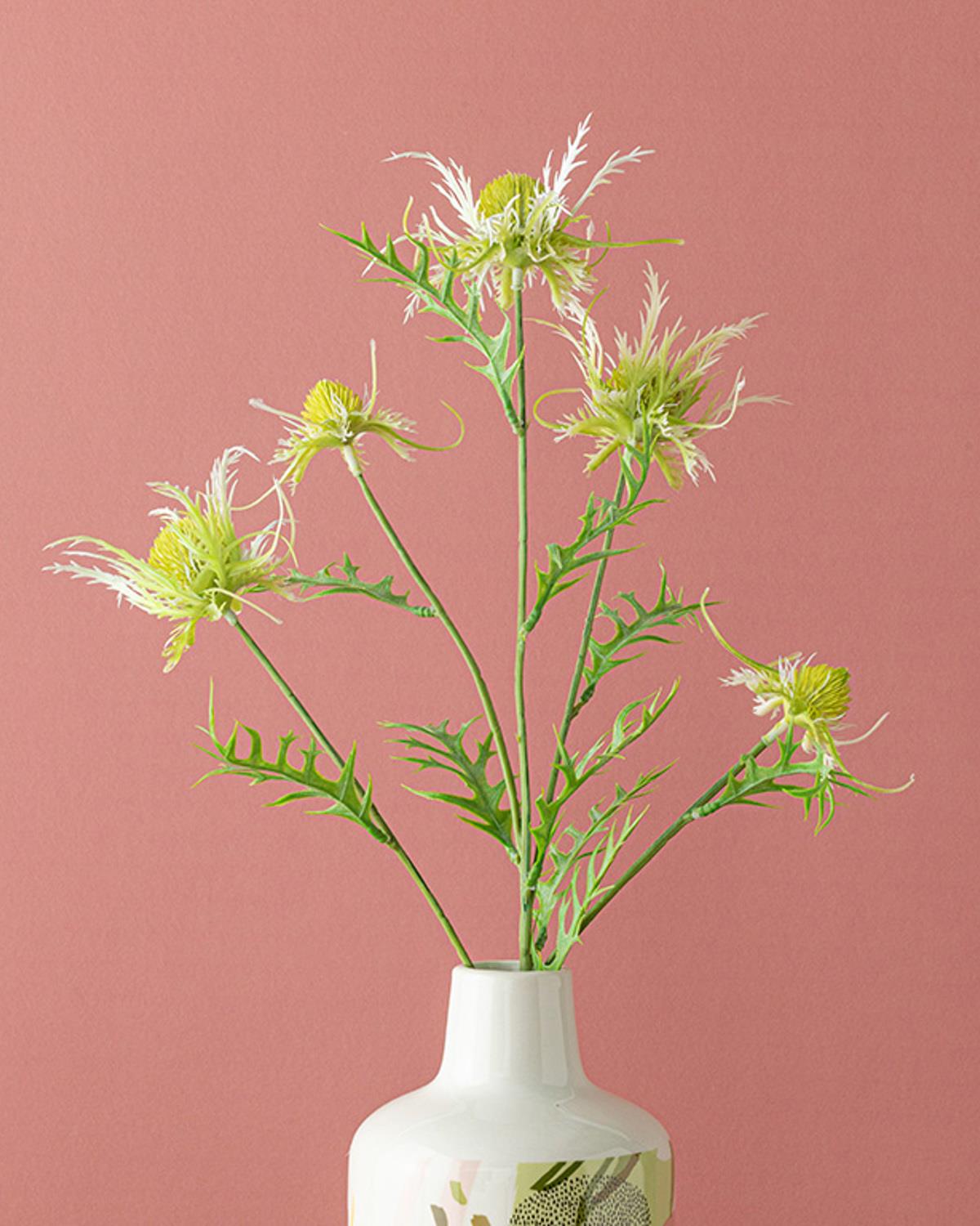 Flower ЕДНА КЛОНКА ИЗКУСТВЕ 59 cm Green