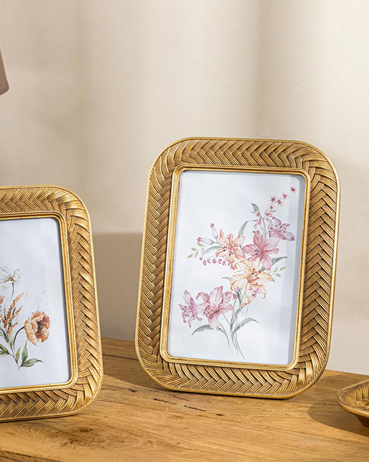 Gloria Polyresin Frame 13x18 cm Gold