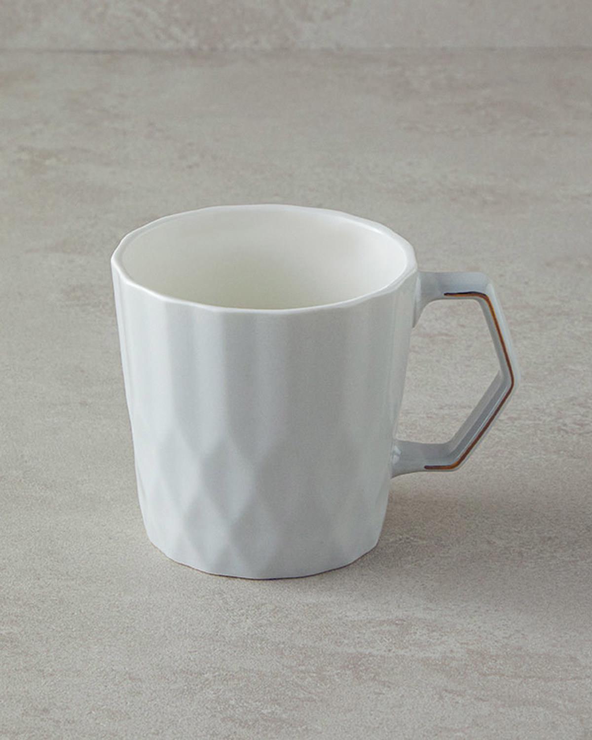 New Bone China Cup 350 ml Gray