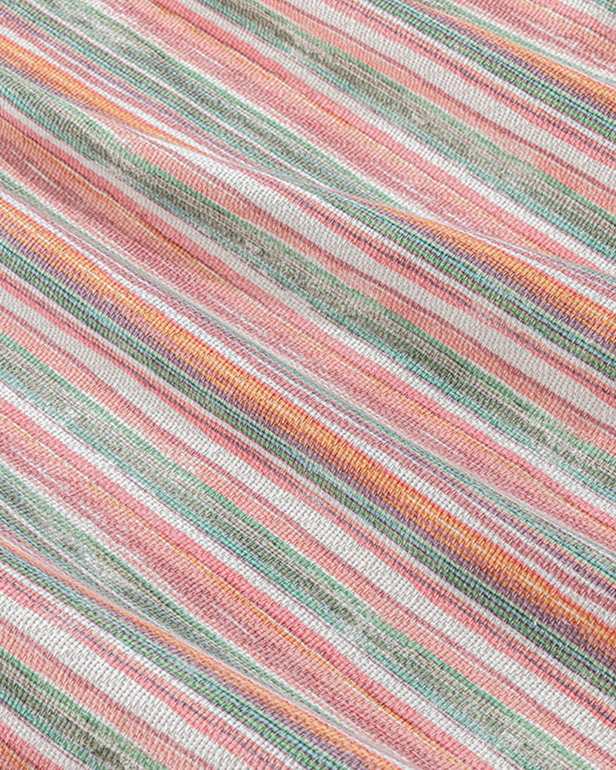Jardin Aquarelle Printed Double Person Summer Blanket 200x220 cm Juniper Green - Amber