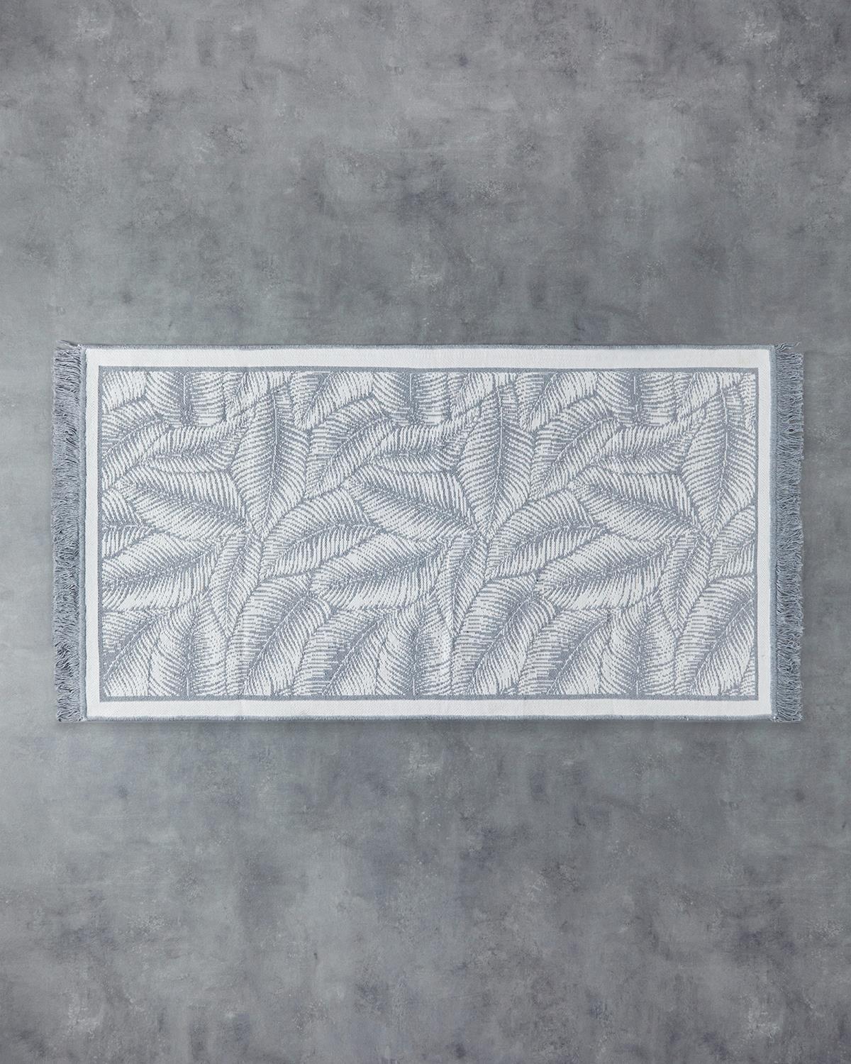 Leaves Тъкан Килим 120x180 см Сив