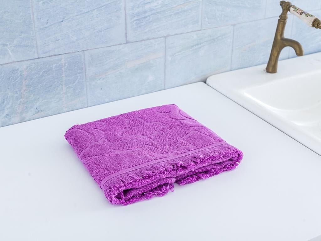 Lola ХАВЛИЯ ЗА ЛИЦЕ Бамбук 50x80 cm Purple.