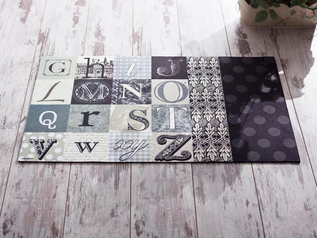 Lovely Letters ИЗСТРИВАЛКА Отпечатано 45x75 cm Beige