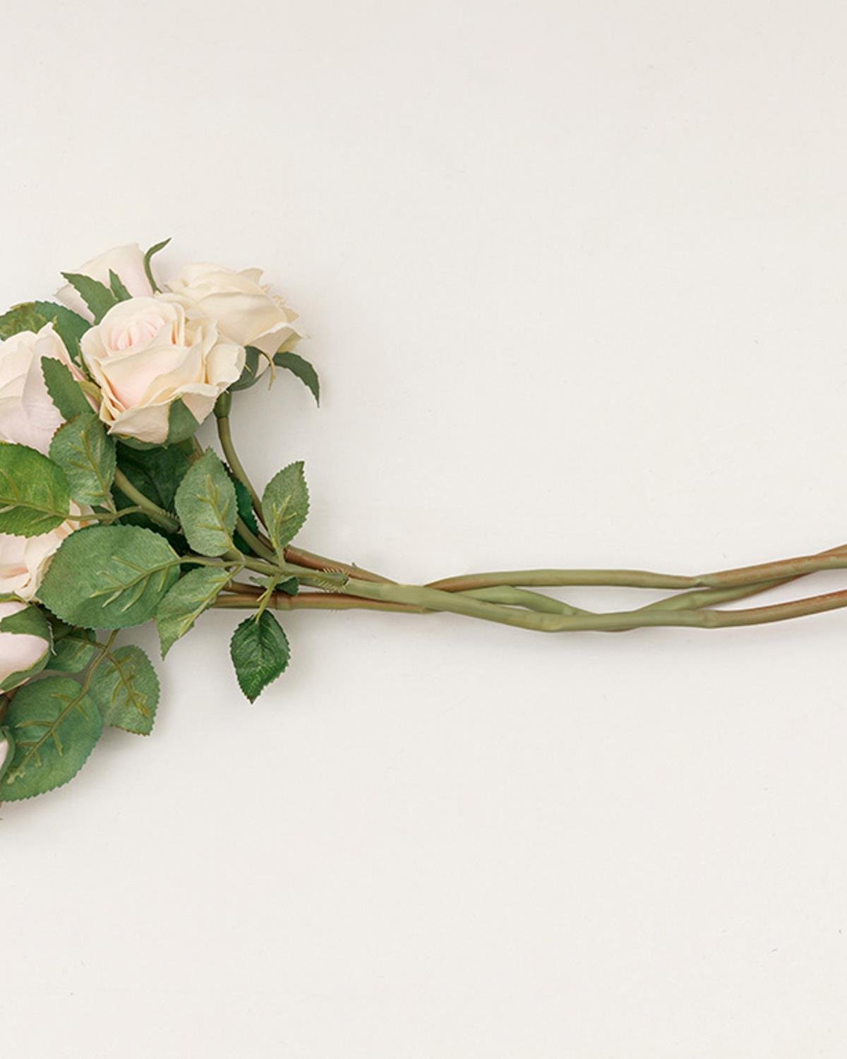 Majestic Rose Artificial Flower 43 cm Light Pink,
