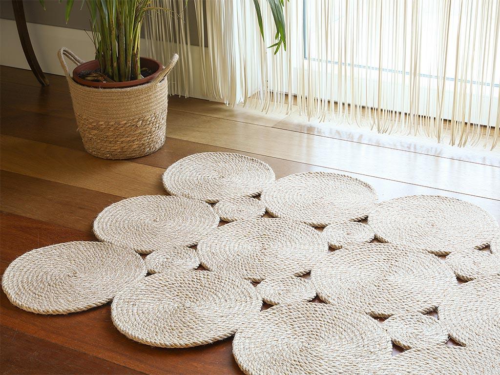 Natura Jute Rug 90x150 cm Natural
