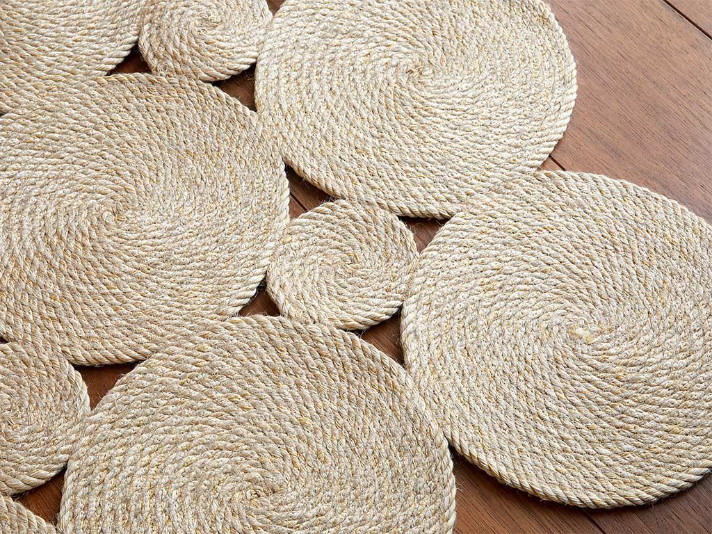 Natura Jute Rug 90x150 cm Natural