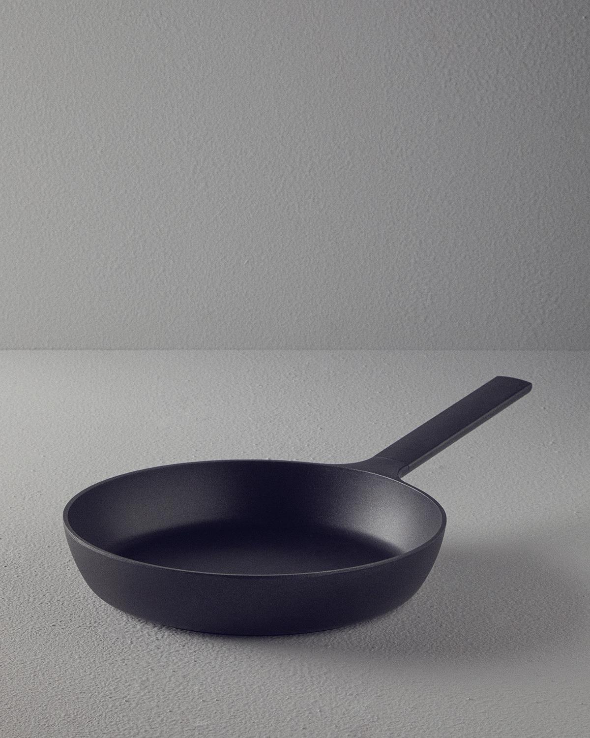 Prime Cast Aluminum Fry Pan 28 cm Black