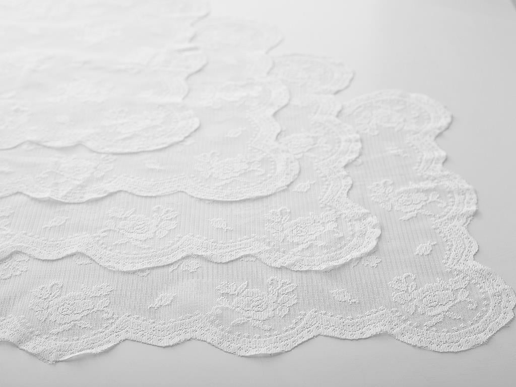 Romina АМЕРИКАНЗКИ СЕРВИЗ 4 Set Плетиво 40x60 cm Ecru