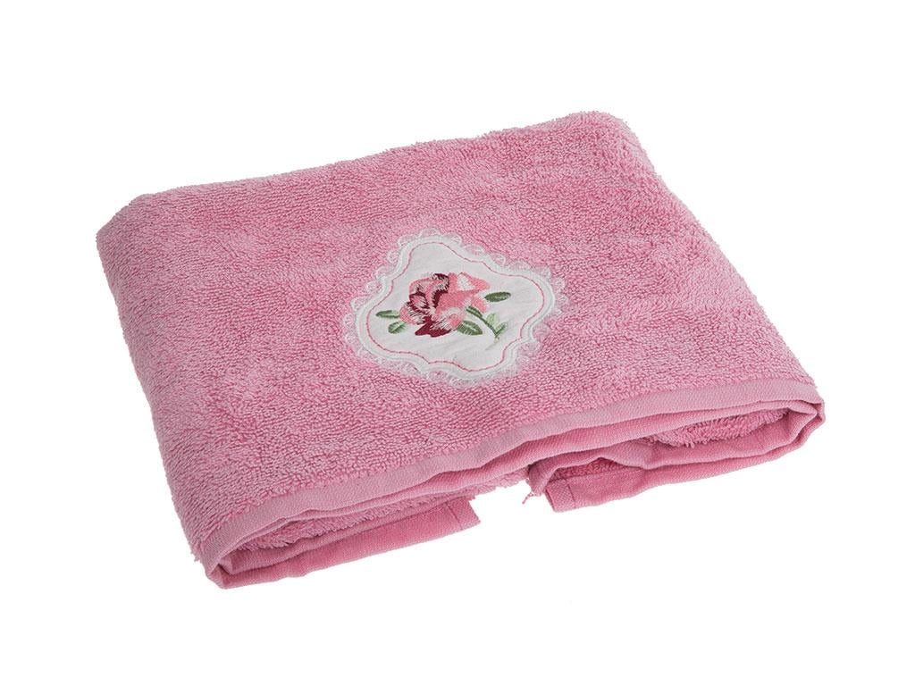 Rose Passion ХАВЛИЯ ЗА ЛИЦЕ Бродирани 50x80 cm Pink