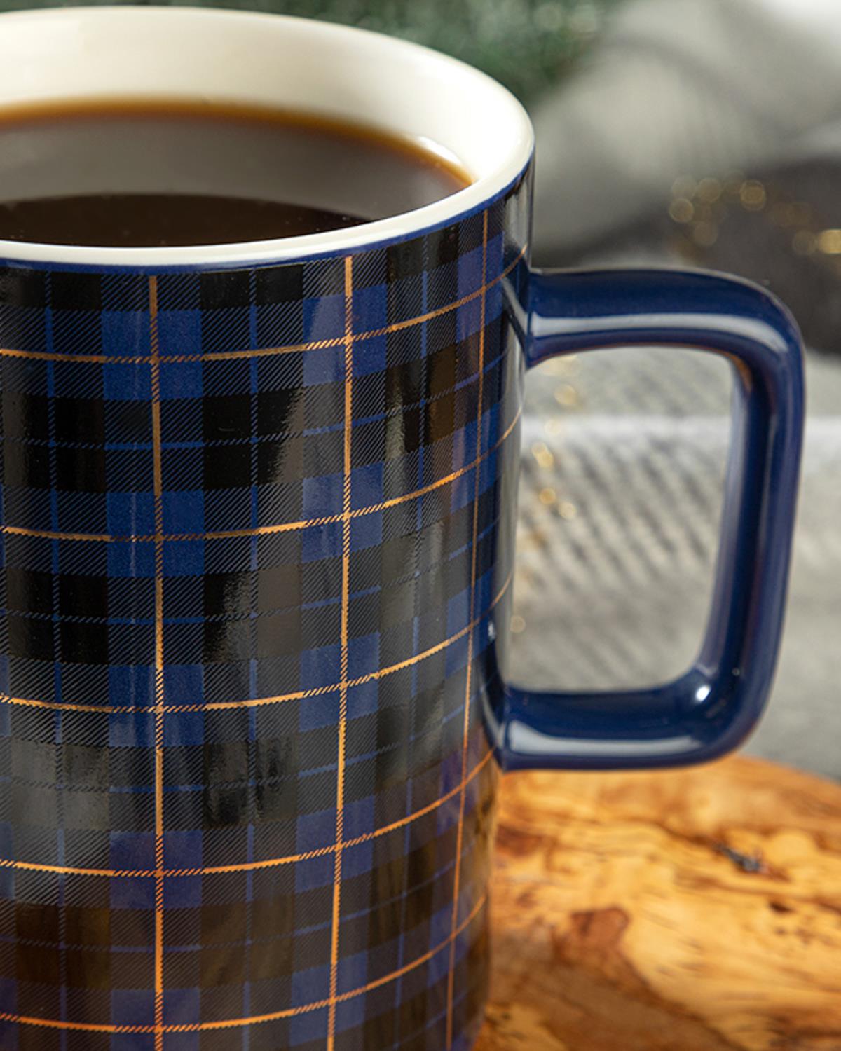 Sante New Bone China Mug 415 ml Navy Blue