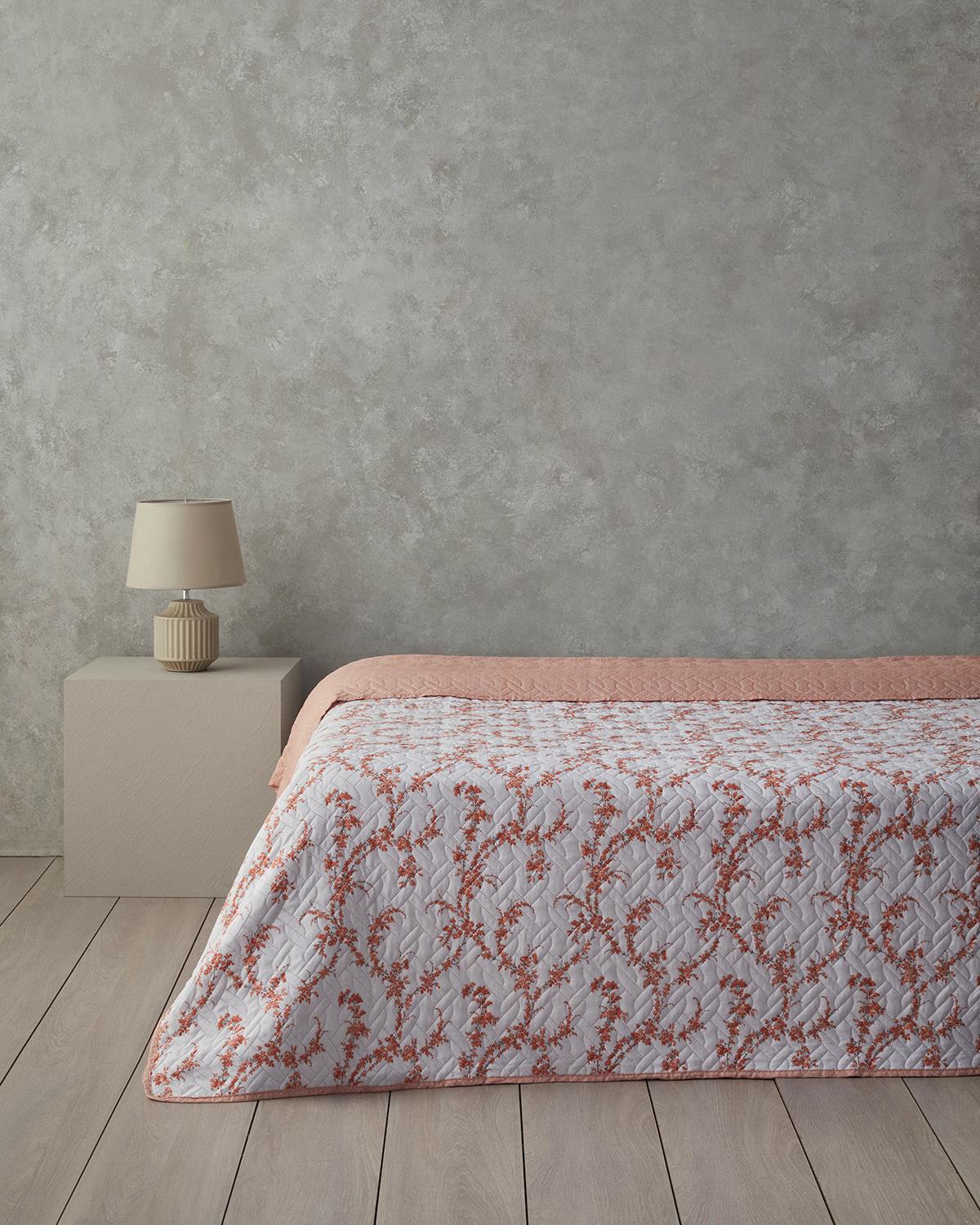 King Size Multi-Purposed Quilt 240x220 cm Orange,