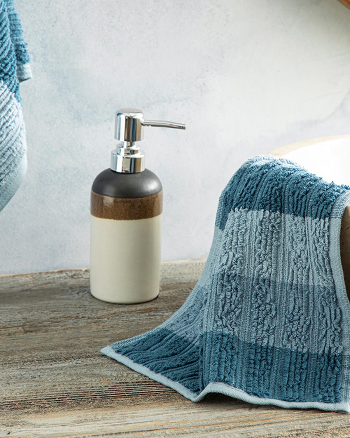 Shade Cottony Hand Towel 30x40 cm Blue