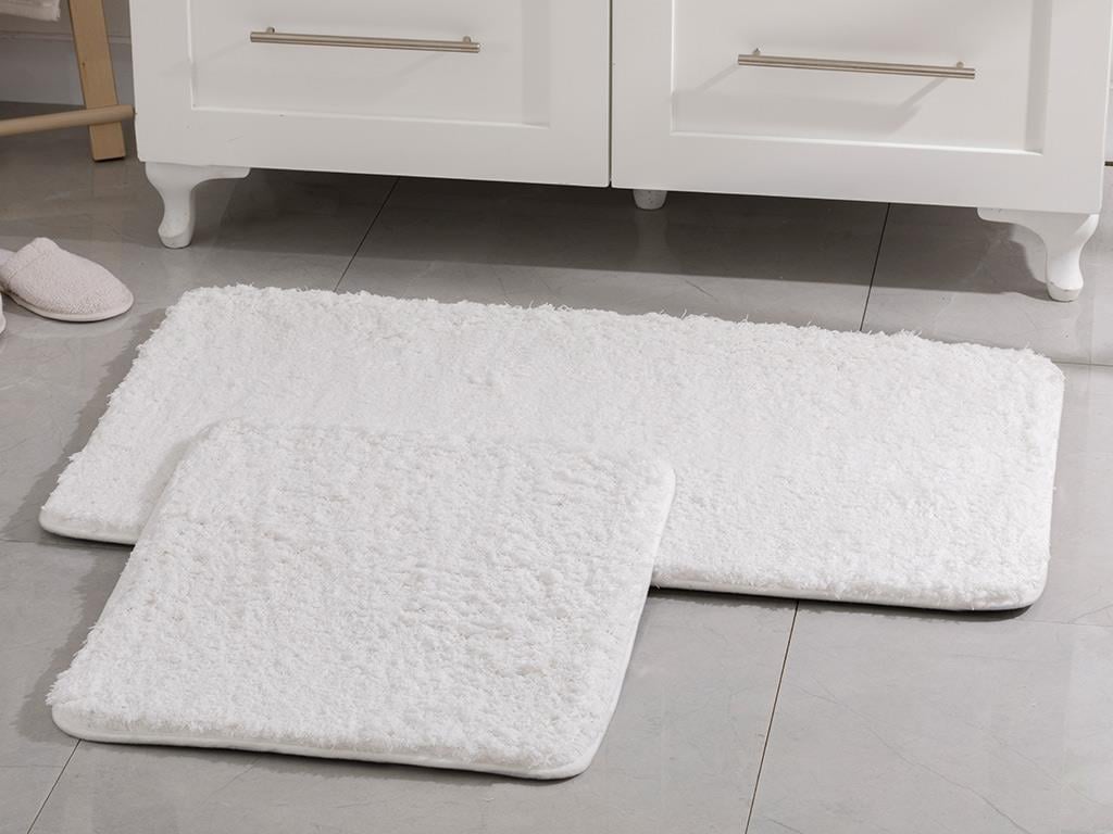 Sheep ПОСТЕЛКА ЗА БАНЯ КО Полиестер 60x100 - 50x60 cm White