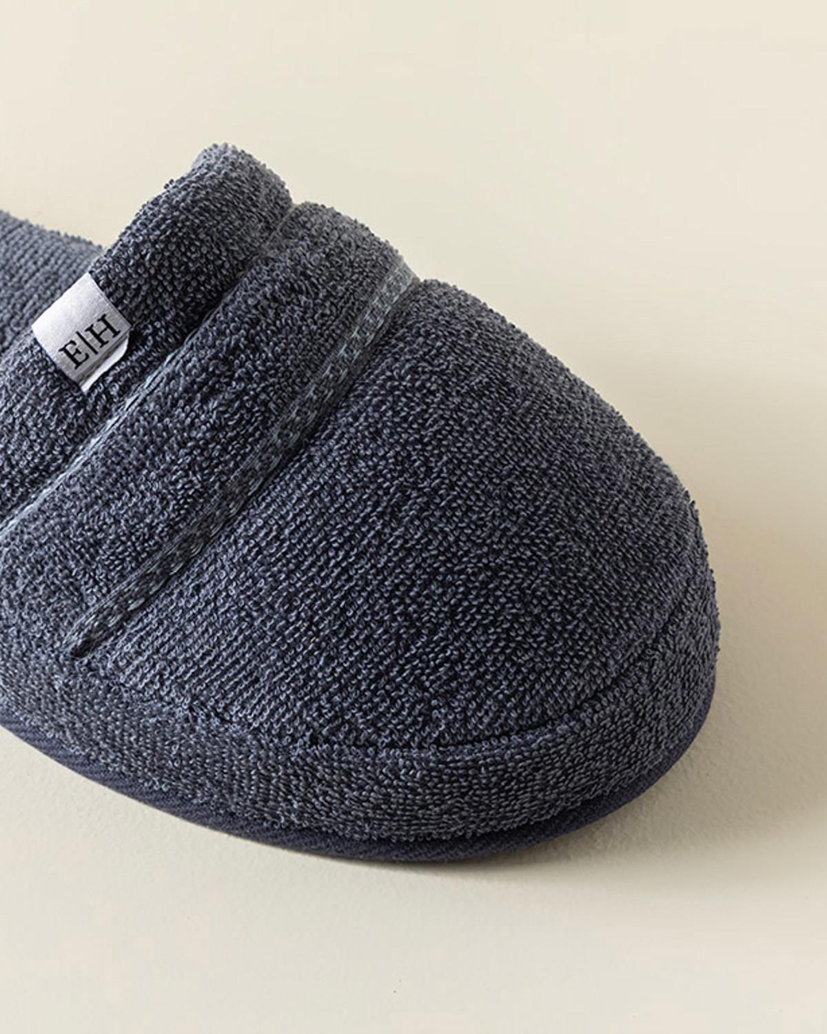 Soft Cottony Spa Slippers 36-40 Anthracite