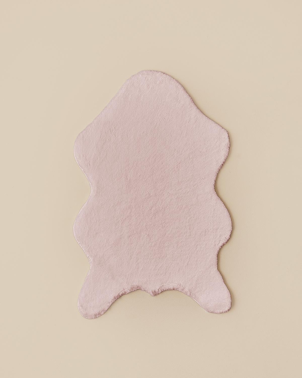 Soft Touch Rabbit Plush Fake  Fur 60x90 cm Powder
