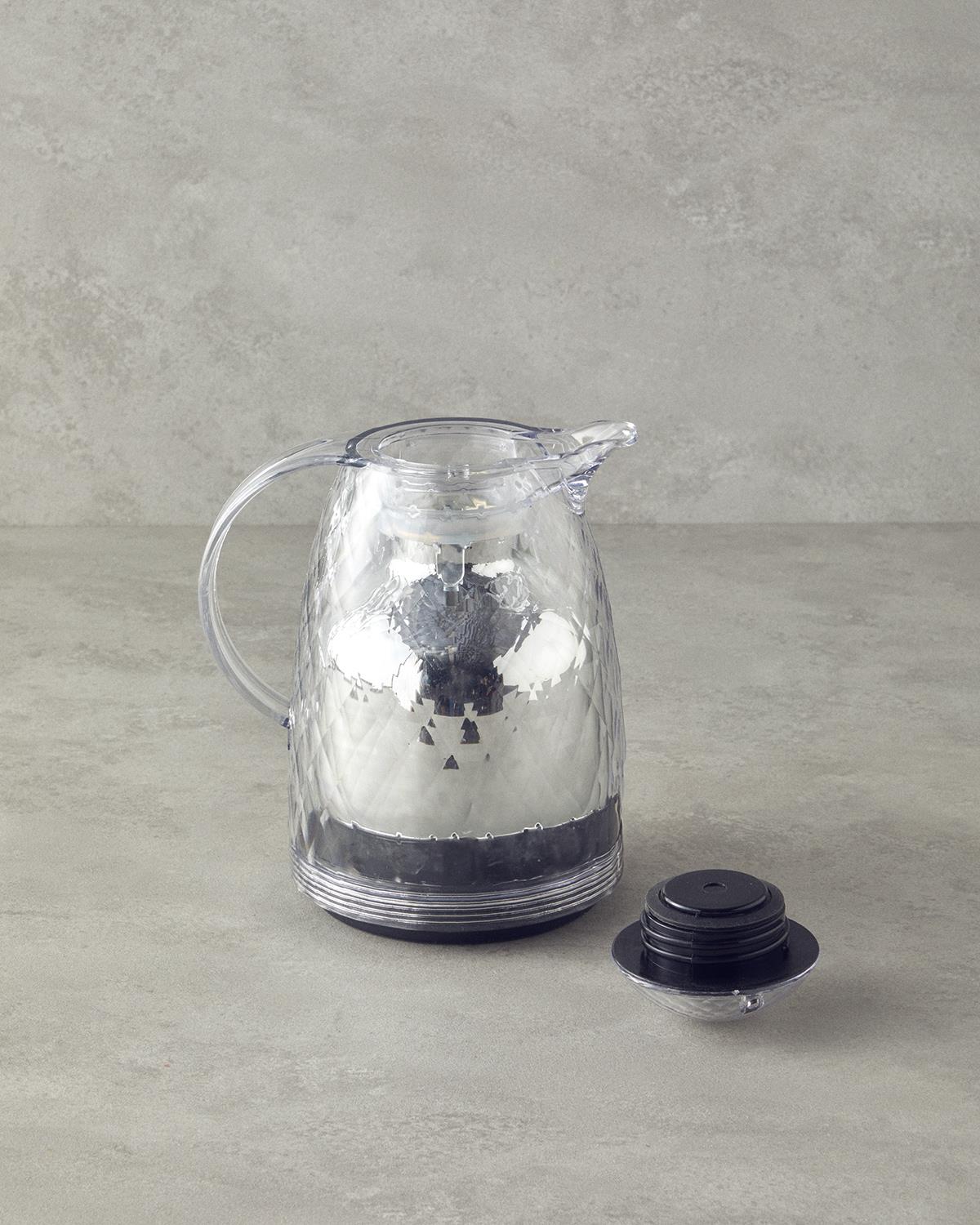 Sprıng Acrylic Glass inside Thermos 1000 ml Transparent
