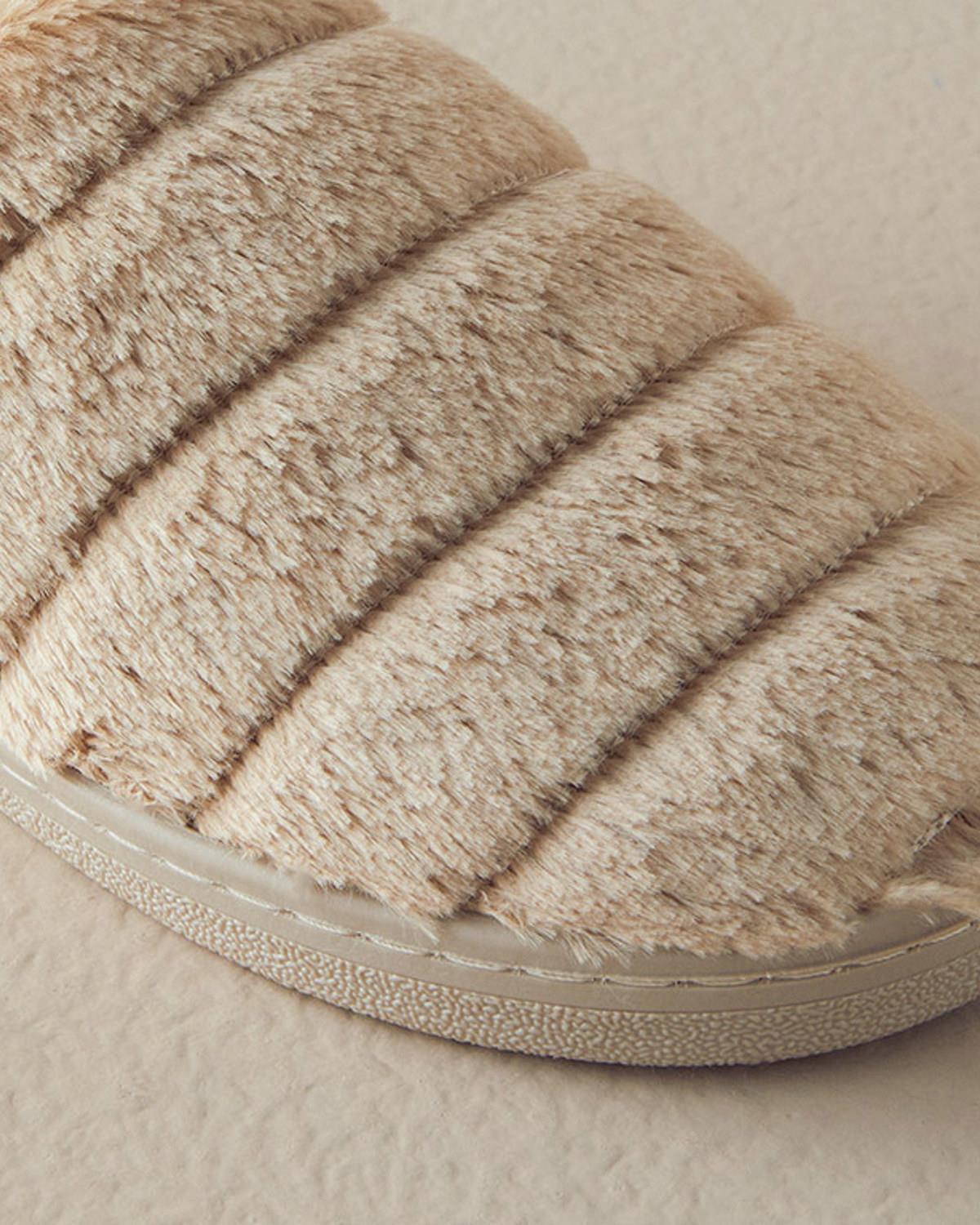 Teny Women Home Slippers 36 Beige