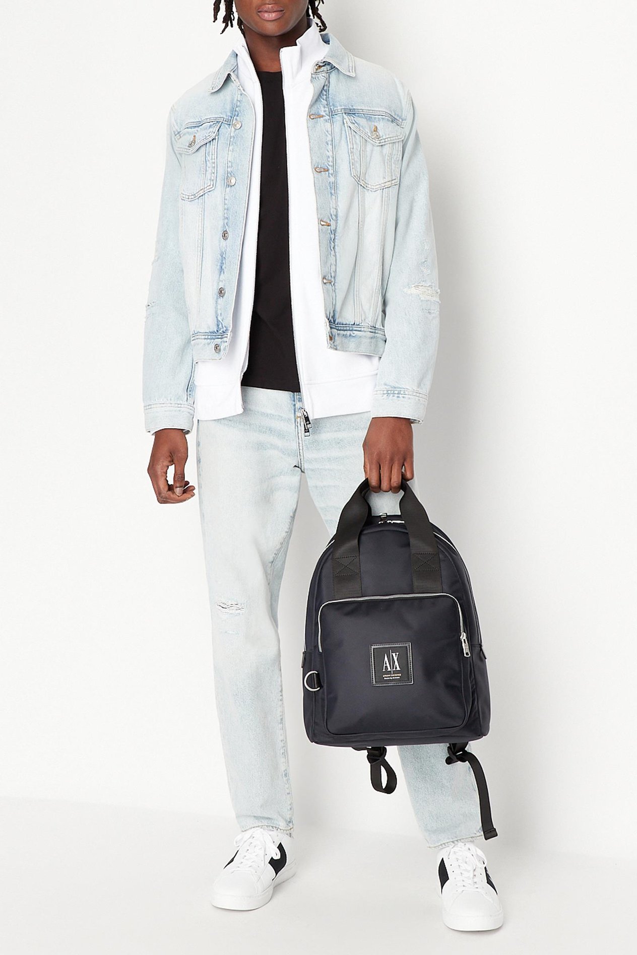 Armani Exchange Erkek Bisiklet Yaka Sweatshirt