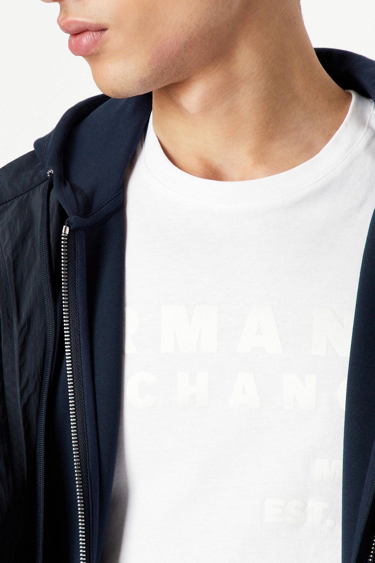 Armani Exchange Erkek Bisiklet Yaka T-Shirt