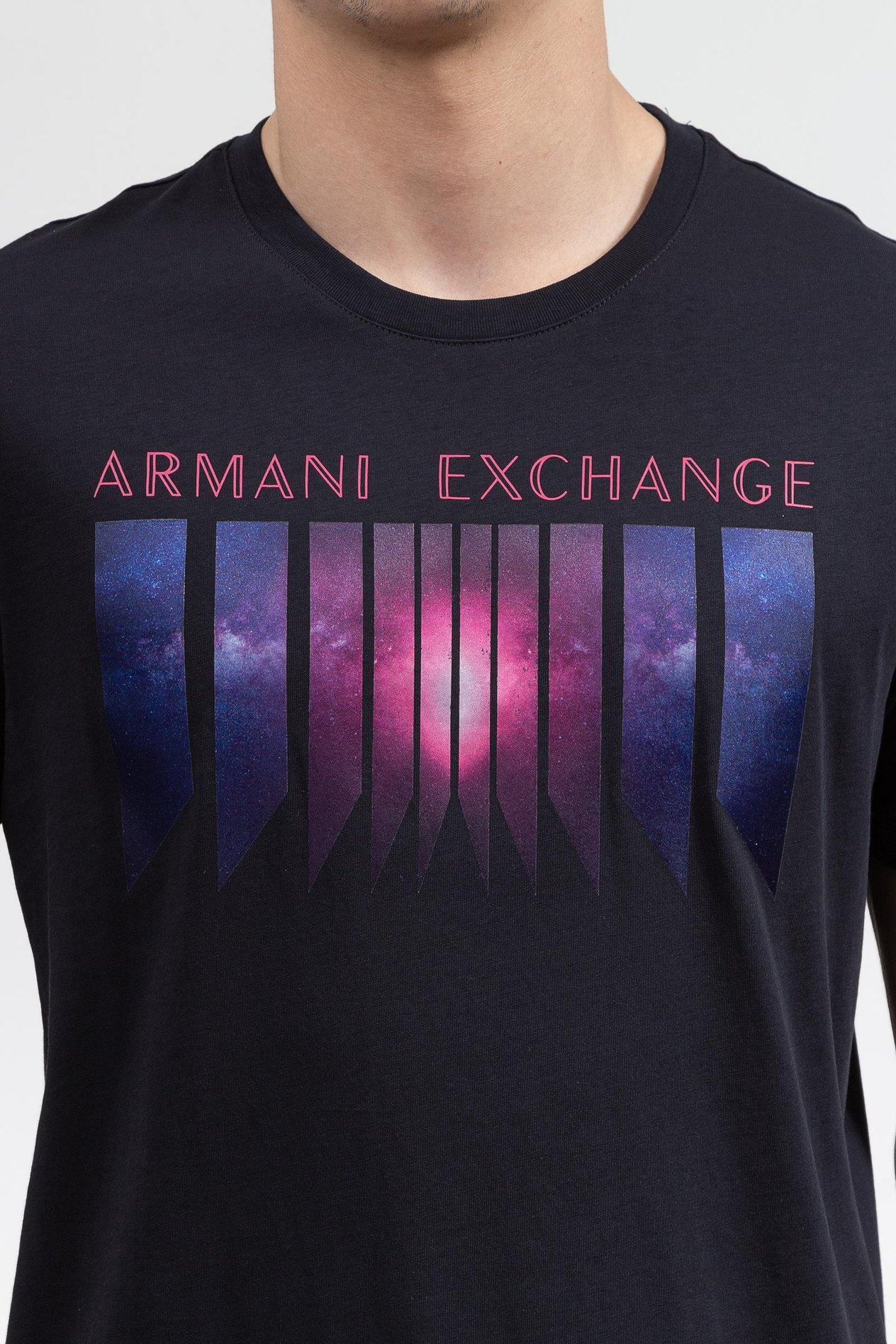 Armani Exchange Erkek Bisiklet Yaka T-Shirt