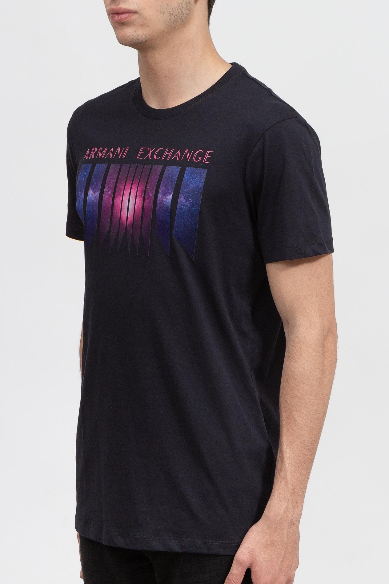 Armani Exchange Erkek Bisiklet Yaka T-Shirt